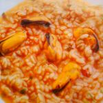 Arroz caldoso con mejillones