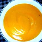 Crema de zanahoria y naranja