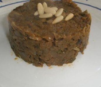 Morcilla de berenjenas