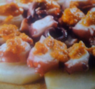 Pulpo a la arosana